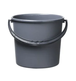 Bøtte plast 10 liter antracit