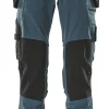 Bukse advanced 17031 petrol 82c54 avtakbare hengelommer, stretch
