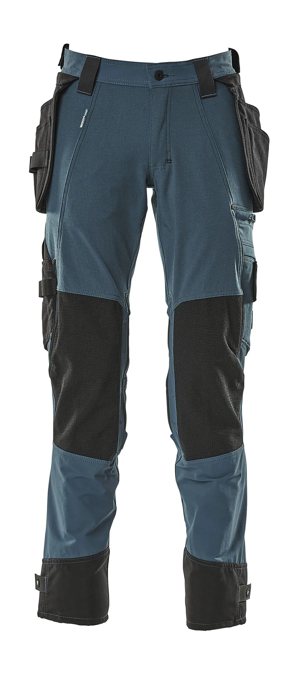 Bukse advanced 17031 petrol 82c54 avtakbare hengelommer, stretch