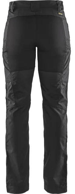 Bukse dame stretch 715918459900c48 svart med stretchpaneler