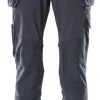 Bukse 18031 marine 82c56 hengelommer, stretch