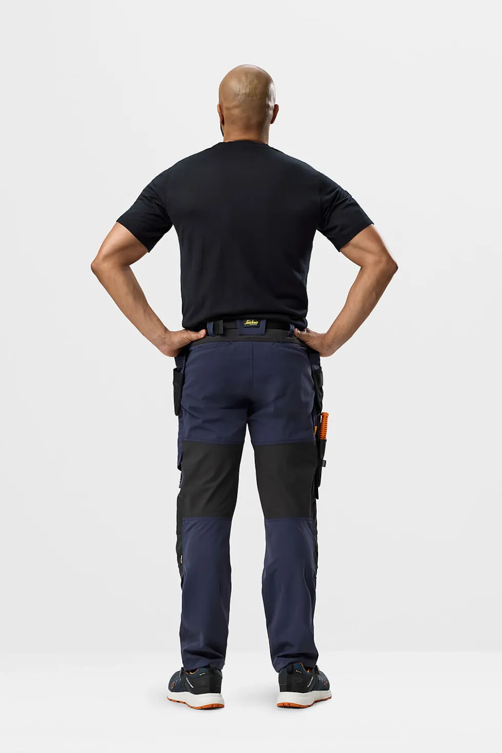 Bukse 6218 mørkeblå stretchmateriale
