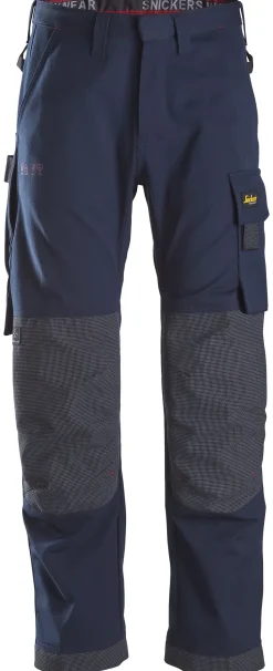 Bukse pw 6386 blå 54 protecwork snickers workwear