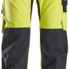 Bukse pw 6360 gul/blå kl2 52 protecwork snickers workwear