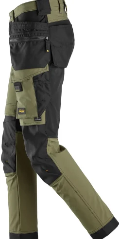 Bukse softshell grønn str 124