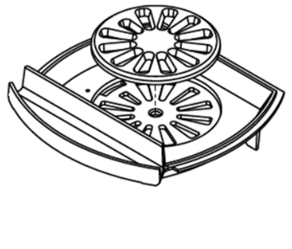 Bunnrist til peisovn 300x200x100 mm