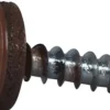 Byggskrue 4.8x35 teglrød 1 pak farmerskrue