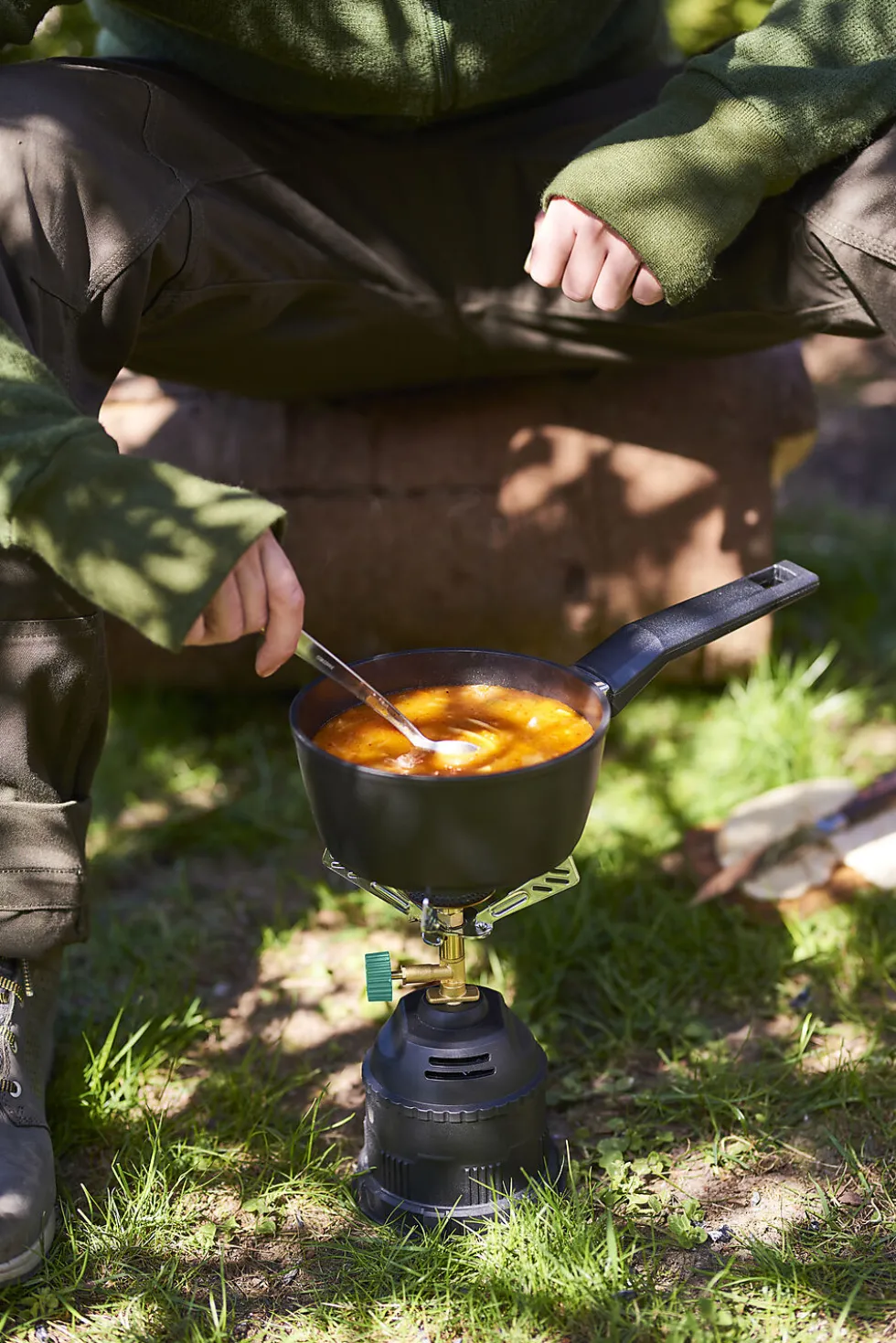Campingkokebluss ugas