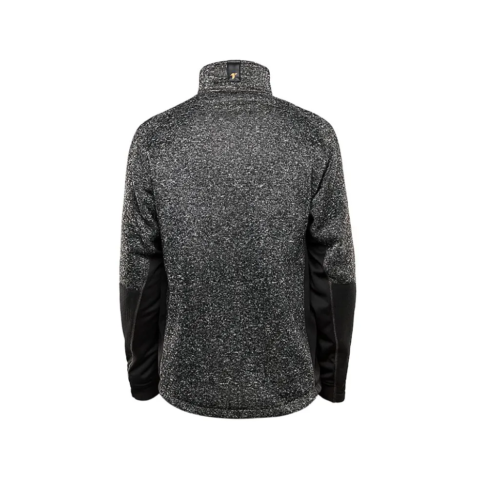 Classic fleecejakke str M strikket m/ kevlar forsterkninger