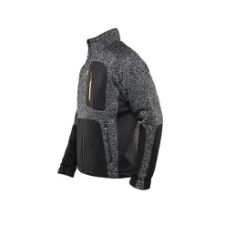 Classic fleecejakke str M strikket m/ kevlar forsterkninger