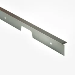 Dekklist til benkeplate PF R4 naturell aluminium 63 cm bred