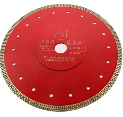 Diamantblad harde mate 250x25,4 våt nordic tools