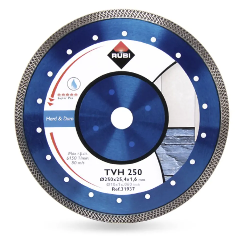Diamantblad tvh superpro 250x25,4mm rubi