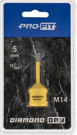 Diamantbor M14 Feste 5 mm for Keramiske Fliser