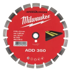 Diamantskive add asfalt 350mm milwaukee