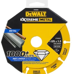 Diamantskive DT40252-QZ, 125x22, 23x1,3 mm