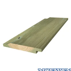 Dobbelfals furu CU-impregnert 19 x 148 mm 28° KL1