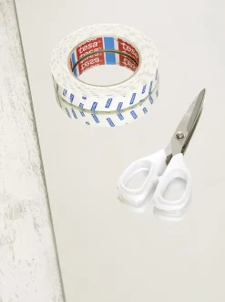 Dobbeltsidig tape hvit 5 m x19 mm