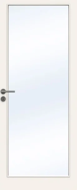 Dørbl easy gw1 10x20 klass hvit ncs s0500-n klart glass