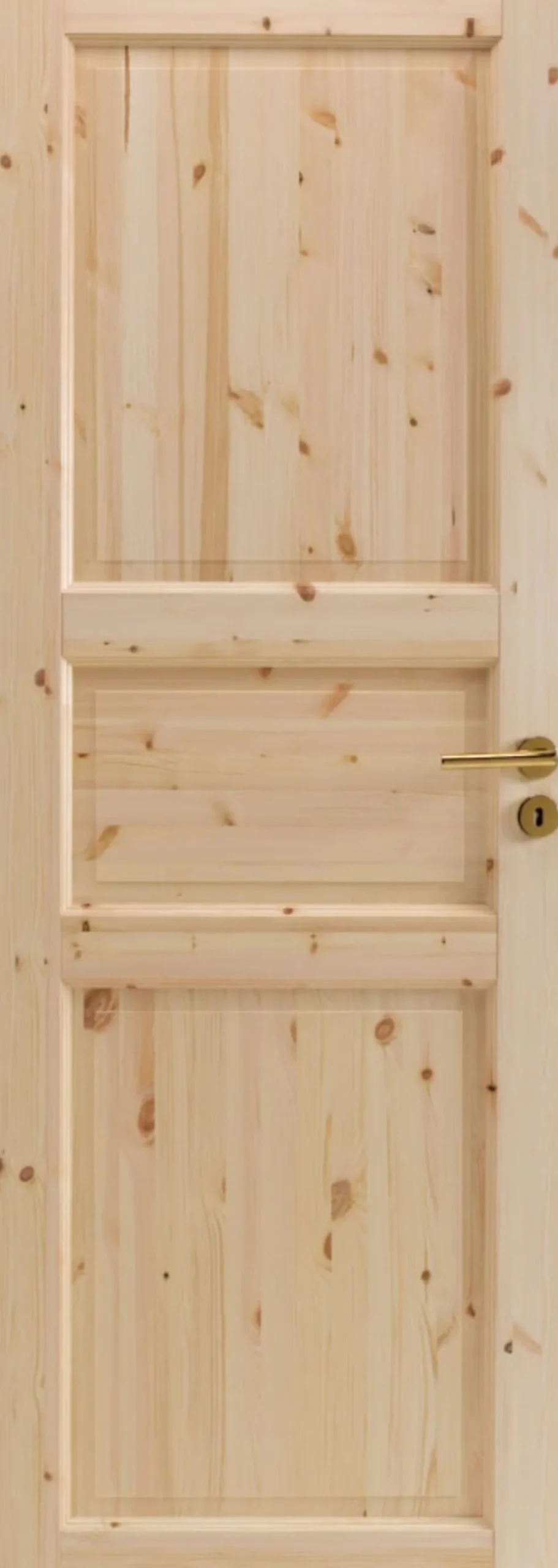 Dørbl sd tradition 03 8x21 ubh skyvedør furu tett 3 speil