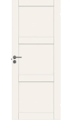 Dørbl unique 03l 9x21 hvit malt moderne fyllingsdør