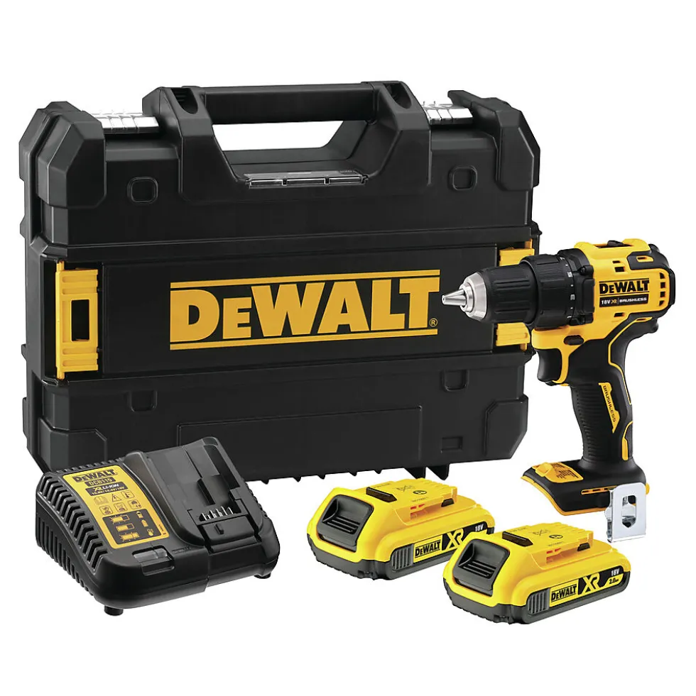 Drill 18V DCD708D2T-QW
