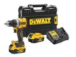 Drill 18v xr 90nm 5ah dcd800p2t 2x5ah batterier og lader