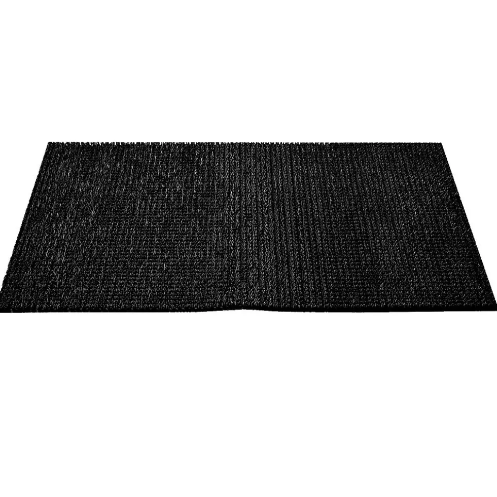 Dørmatte Finnturf sort 90x55 cm