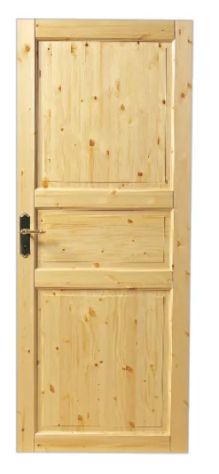 Dør 9x21 sindre furu ubeh uten karm