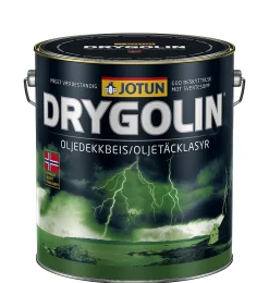 Drygolin oljedekkbeis hvit 10 liter