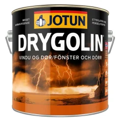 Drygolin vindu & dør klassisk hvit base 2,7 liter