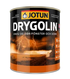 Drygolin vindu & dør klassisk hvit base 0,9 liter