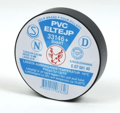 El-tape hvit 19 mm 20 meter
