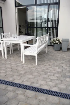 Endevegg tett euroline/hexaline produsert i plast