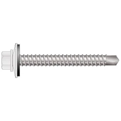 Farmerskrue hvit 4,8x20mm 250 stk