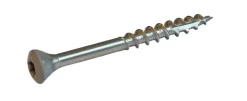 Fasadeskrue A4 T20 grå 4,5x48 mm 250 stk