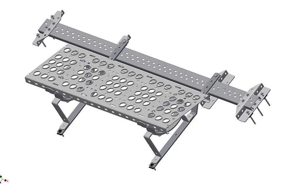 Feieplatå fp8 sh papp 120 sort ral 9005