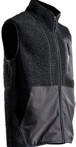 Fiberpelsvest 22465 svart 4XL
