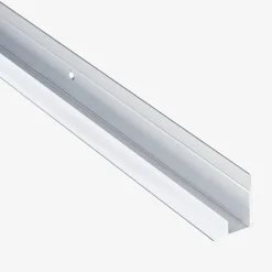 Fibo Kombiprofil hvit 2400mm