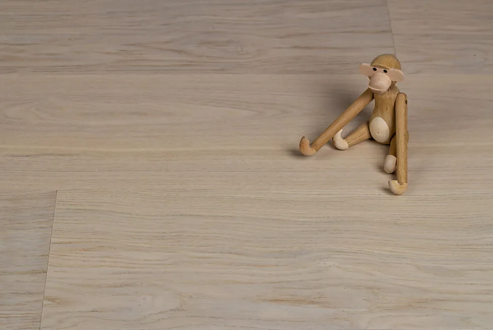 Finert tregulv Fride select moderne hvit