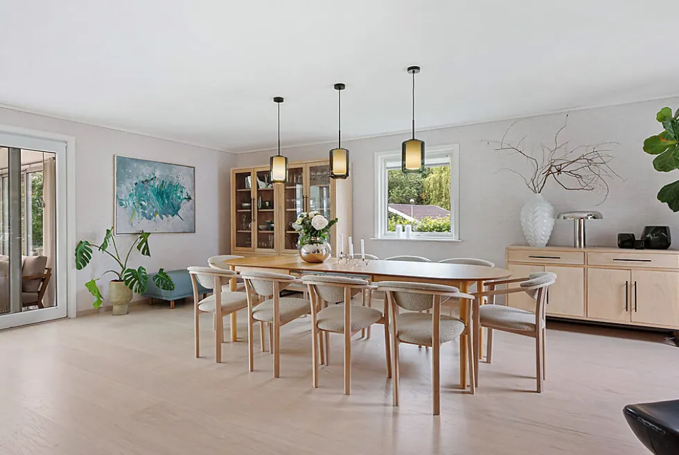 Finert tregulv Fride select moderne hvit