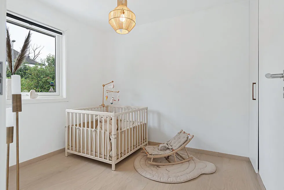 Finert tregulv Fride select moderne hvit