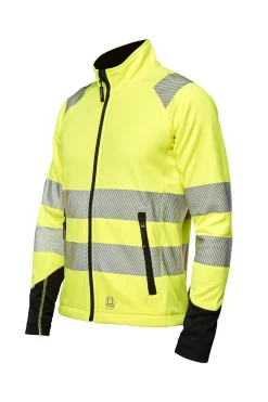 Fleecejakke HI-VIZ KL.3 Str L gul