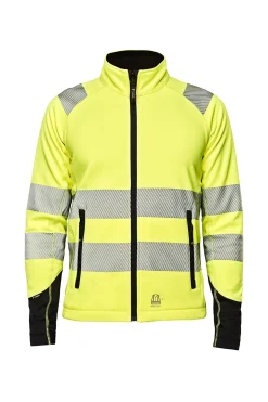 Fleecejakke HI-VIZ KL.3 Str L gul