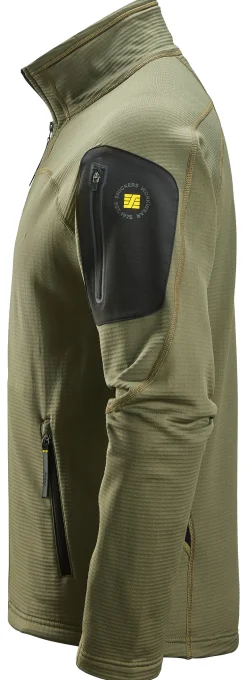Fleecejakke 9438 microfleece grønn str XS