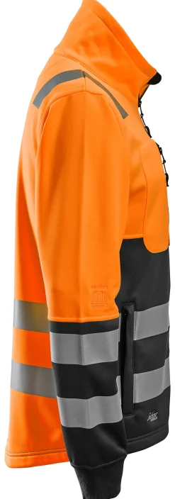 Fleecejakke 8035 oransje S