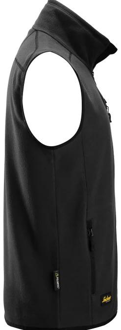 Fleecevest 8424 sort str 3XL