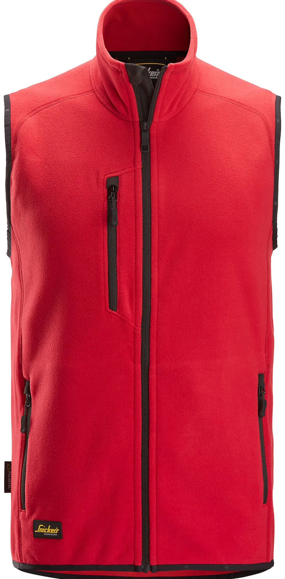 Fleecevest 8424 sort str 3XL
