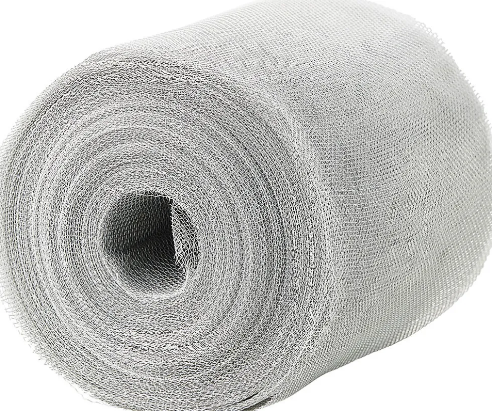 Flueduk aluminium 600mm 10m tråddia: 0,25mm maske: 1,3mmx1,1mm