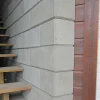 Forsk.blokk glatt 20 cm halv ende 25x20x20